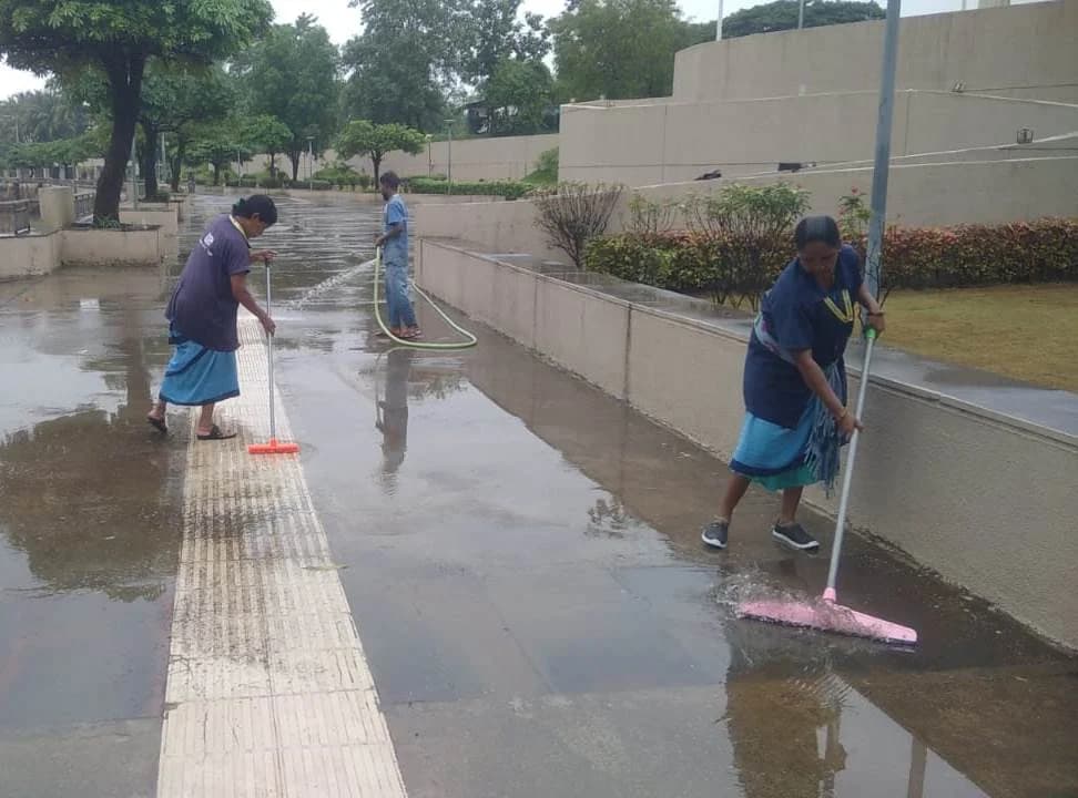 Footpath Cleaning